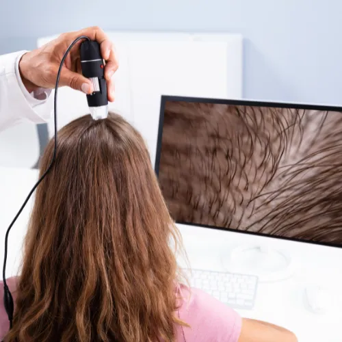 Trichoscopic Hair Analysis